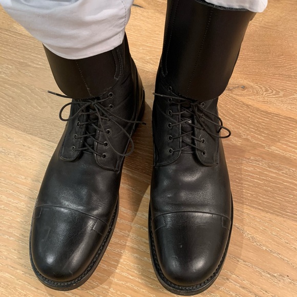 prada saffiano boots